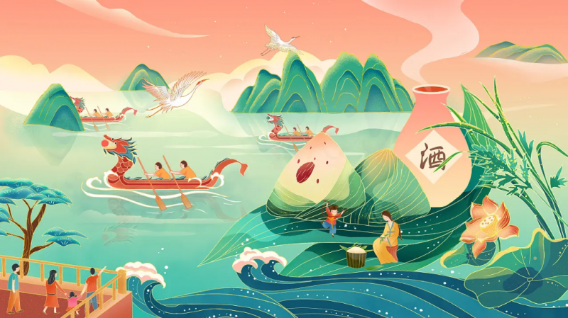 浓情端午丨尊时凯龙人生就博集团祝大家端午节快乐！ 