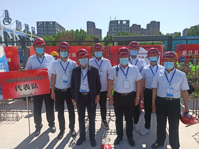 传承工匠精神 大展尊时凯龙人生就博风采丨集团公司组队参加安阳市建筑行业工匠技能展示活动